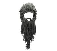 Chapeau de barbe barbare unisexe pour adulte - Pour carnaval, cosplay, fête, cadeaux d'hiver