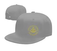 Chapeau De Baseball Ancien Maître F & Am Franc-Maçon Chapeau De Sport Réglable Respirante Casquette Unisexe, pour Les Loisirs, Cyclisme, Randonnée, 55-59cm