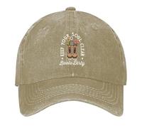 Chapeau De Baseball Bottes De Ferme Rustiques Country Life, Gardez Votre Âme Propre Chapeau De Sport Anti-Soleil Mode Casquette D'Été, pour Les Loisirs, Cyclisme, Sport, 55-59cm
