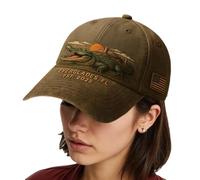 Chapeau de Baseball | Chapeau de Course avec Design,Protection Solaire Respirant pour Sport Voyage Travailler Golf Randonnée Casual, C, L