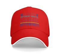 Chapeau De Baseball Conception De l'Autisme : Nous Avons Tous des Capacités Différentes Chapeau De Golf Décontractée Anti-Soleil Casquette D'Été, pour Garçon, Extérieur, La Course, 55-59cm