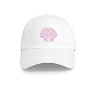 Chapeau de Baseball Coquillage Saint-Jacques dans des Tons de Roses