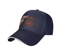 Chapeau de Baseball Drapeau américain, Salut à Satan, Pentagramme