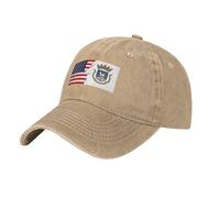 Chapeau De Baseball Drapeau De San Juan, Porto Rico Et des États-Unis Chapeau De Sport Légère Décontractée Casquette Unisexe, pour Les Loisirs, La Course, Femmes, 55-59cm