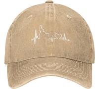 Chapeau De Baseball Idaho Home Love Heartbeat Chapeau De Sport Réglable Respirante Casquette Unisexe, pour Sport, Randonnée, Garçon, 55-59cm