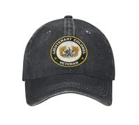 Chapeau De Baseball Insigne De Grade De Lieutenant-Colonel Américain (LTC O-5) - Ancien Combattant Chapeau De Sport Mode Anti-Soleil Casquette D'Été, pour Camping, Plage, Sport, 55-59cm