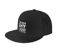 Chapeau De Baseball Je Ne suis Pas Timide, Je Ne Vous Aime Tout Simplement Pas. Chapeau De Golf Classique Anti-Soleil Casquette Visière, pour La Course, Extérieur, Hommes, Les Loisirs, 55-59cm