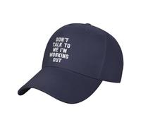 Chapeau De Baseball Ne Me Parle Pas, Je M'Entraîne Chapeau De Sport Décontractée Hip Pop Casquette Unisexe, pour Hommes, Sport, Randonnée, 57-60cm