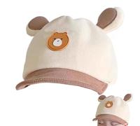 Chapeau de baseball pour - Cape de soleil pour | Testeni de dessin animé réglable bébé | Chapeau respirant léger avec design, offre une protection UV pour garçons et filles, Coffee