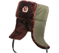 Chapeau De Bombardier Avec Insigne Soviétique Lei Feng, Chapeau Russe Chaud À Rabat D'oreille, Chapeau De Pilote Épais En Lapin, Chapeau D'hiver Coupe-vent, Casquettes De Neige Pour L'extérieur