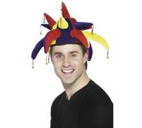 Chapeau De Bouffon Adulte Avec Cloches Multicolore Accessoire De Costume Unisexe
