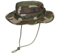 CHAPEAU DE BROUSSE / BOONIE US GI RIPSTOP CAMOUFLAGE CCE AVEC CORDON MENTONNIERE MFH S