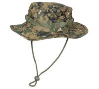 Chapeau de brousse - MFH - Boonie US GI - Digital Woodland - 100% coton - Cordon mentonnière XL