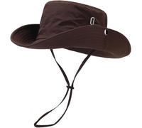 Chapeau De Brousse Unisexe, Style Bob, Séchage Rapide, Imperméable Et Pliable, à Large Bord, Idéal pour La Pêche, Les Safaris, La Randonnée Et Le Camping. Coffee-8.5cm Brim One Size