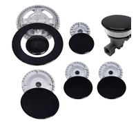 Chapeau de brûleur de poêle, 11 pièces/ensemble de couvercles de dessus de poêle résistants à la chaleur - Couvercles de de cuisson résistants à la chaleur pour de cuisson, réutilisable