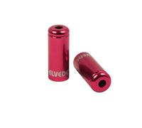 Chapeau de câble Elvedes 5 mm en aluminium rouge (10e)