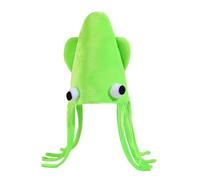 Chapeau de calmar - Bandeau en peluche - Chapeau de calmar | Costume de bal de fin d'année, fête, photographie, Halloween, cosplay, déguisement, événement, festival, tenue folle