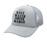 Chapeau de camionneur tendance drôle et mignon graphique country tequila bière chapeau femme homme casquette de baseball chasse, gris, M