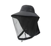 Chapeau de camping avec moustiquaire, Midge Head Net Hat Control Mesh Bucket Hommes Femmes Sun ion