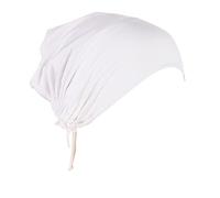 Chapeau de cancer, casquette ethnique, couverture turban, turban, bandeaux, maux de tête, blanc, Taille unique