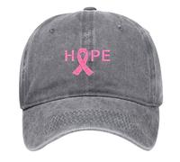 Chapeau De Cancer Du Sein Octobre Rose Casquette De Baseball Sensibilisation Cancer du Sein Unisexe Cancers du Sein Rose Octobre Casquette pour La Sensibilisation Cancer du Sein Chapeau De Sport
