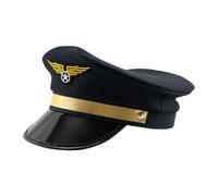Chapeau de capitaine de bateau brodé protection solaire UV de style vintage classique