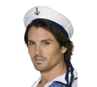 Chapeau De Capitaine Deluxe Marin À Pointe Accessoire De Déguisement Nouveau
