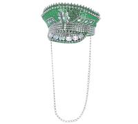 Chapeau De Capitaine En Sequins Deluxe Pour Festival Carnaval Costume