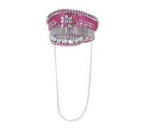 Chapeau De Capitaine En Sequins Deluxe Pour Festival Carnaval Costume