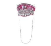 Chapeau De Capitaine En Sequins Deluxe Pour Festival Carnaval Costume