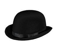 Chapeau de carnaval melon noir