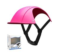 Chapeau de casque de protection solaire pour animaux de compagnie - Étagère de sécurité pour moto pour chiens, station de chapeau légère et respirante | Chapeau pour animaux de compagnie en plein air