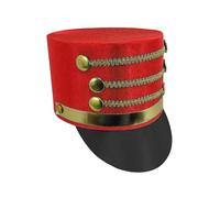 Chapeau de casse-noisette pour adultes - Costume de soldat pour adultes Costume militaire, chef d'orchestre King Top Hat | Accessoires de jeu de rôles chevalier, costume de festival Noisette chapeau c