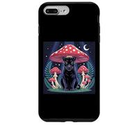 Chapeau de Champignon Cottagcore Black Panther pour Femme Coque pour iPhone 7 Plus/8 Plus