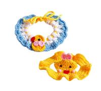 Chapeau de Chat Bonnet au Crochet fête déguisée Accessoire de Costume avec | Bonnet Chat Tridimensionnel pour Petits et Moyens Animaux en Promenade, Extérieur, Maison, , Fête, Anniversaire