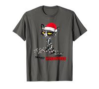 Chapeau de Chat Cool Merry Kiss My Ass Christmas T-Shirt