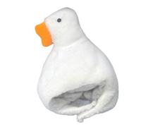 Chapeau de Chat en Forme d ' oie en Peluche, Couvre-Chef de Costume de Cosplay pour Animaux de Compagnie, Accessoires de Photographie pour Halloween, fête de noël, Chapeau de Voyage pour Animaux de
