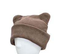 Chapeau de chaton surdimensionné pour le Nouvel An, décorations de fête d'hiver, spectacles festifs, oreilles en velours côtelé, coiffe élégante