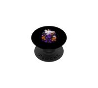 Chapeau de Chef Effrayant d'halloween fantômes citrouilles Baker PopSockets PopGrip Adhésif