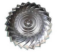 Chapeau de cheminée Anti-refoulement pour Conduit de fumée, avec Base à Griffes, pour Une économie d'énergie. Compatible avec la Plupart des conduits Standards (Taille : 150 mm/5,91 po).