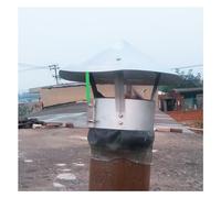 Chapeau de cheminée Conique, Chapeau galvanisé étanche à la Pluie, Chapeau de cheminée de Foyer, Couvercle de Conduit de cheminée, Chapeau de Toit Rond étanche à la Pluie, Chapeau d'évacuati