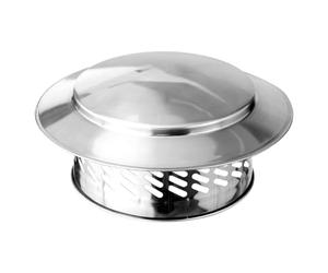 Chapeau De Cheminée De Cheminée, Chapeau Cheminée En Acier Inoxydable Capuchon Couverture D'évent Cheminée Chapeau De Pluie Pour Toit Rond Pour Cheminee Ou Fumisterie Poele Exterieur Tubage