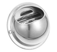 Chapeau de Cheminée de Toit Rond en Acier Inoxydable 304 | Brillant 50mm, pour Ouverture 2 Pouces et Tube Pvc Rigide 50, Ventilation Fumées Maison