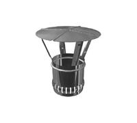 Chapeau de cheminée - double paroi - Schiedel ICS / PRIMA PLUS 300 mm