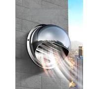Chapeau de cheminée en acier inoxydable 304, chapeau de cheminée conique, sortie d'air murale extérieure, ventilation de chauffage de salle de bain(130mm/13cm)