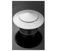 Chapeau de cheminée en acier inoxydable 304, couvercle de cheminée rond avec écran, capuchon supérieur conique, dessus de poêle for toit extérieur, cheminée, conduit d'aération(4.3in/11.0cm)