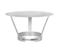 Chapeau de cheminée inox - simple paroi - Tecnovis TEC-EW-CLASSIC 115 mm
