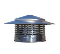 chapeau de cheminée Parapluie Chapeau de cheminée Conduit tuyau Bouchon d'eau pluie Couvercle imperméable(C)