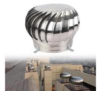 Chapeau de cheminée, Rooftop Capuchon d’évent d’évacuation, acier inoxydable 304 cheminée extracteur rotatif chapeau, Chapeaux de cheminée pour extérieur maison Supplies, pour isolation Couvercle d’