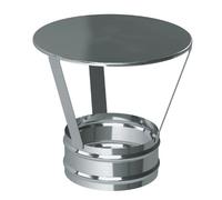 Chapeau de cheminée - simple paroi - Reuter EW-BLUE 180 mm